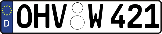 OHV-W421