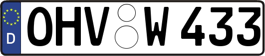 OHV-W433