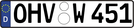 OHV-W451