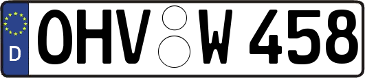 OHV-W458