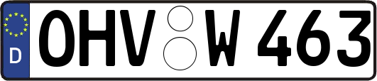 OHV-W463