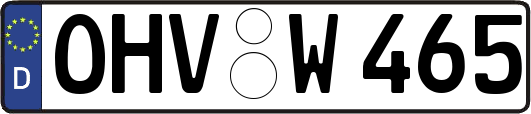 OHV-W465