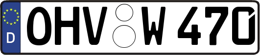OHV-W470