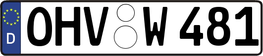 OHV-W481
