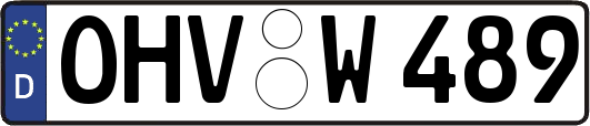 OHV-W489