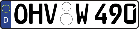 OHV-W490