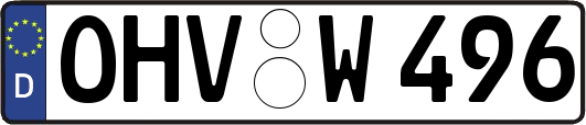 OHV-W496