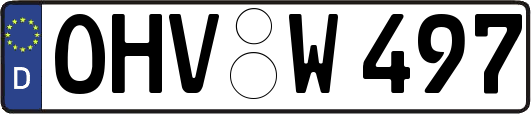 OHV-W497