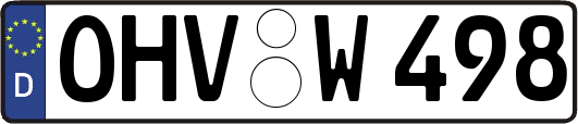 OHV-W498