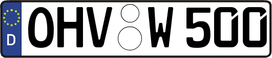 OHV-W500