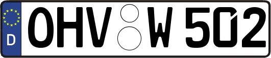 OHV-W502
