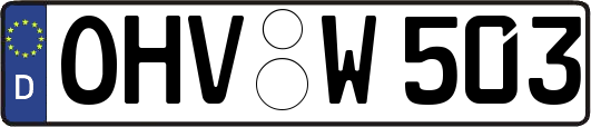 OHV-W503