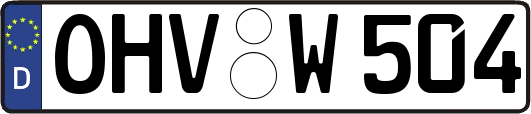 OHV-W504