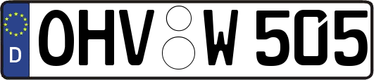 OHV-W505
