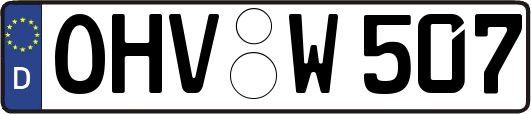 OHV-W507