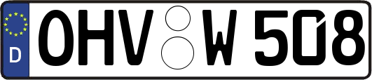OHV-W508
