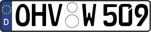 OHV-W509