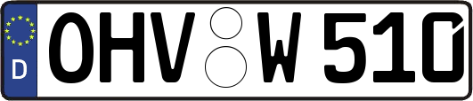 OHV-W510