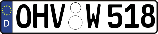 OHV-W518