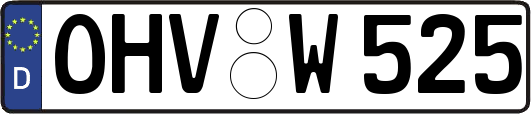 OHV-W525