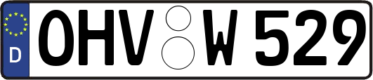 OHV-W529