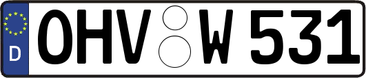 OHV-W531