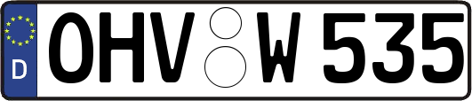 OHV-W535