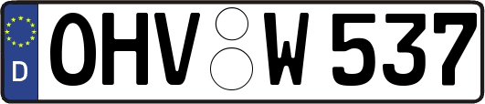 OHV-W537