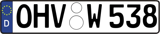 OHV-W538