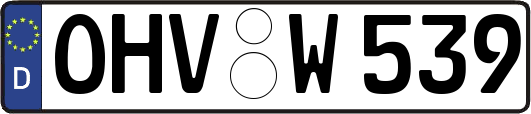 OHV-W539