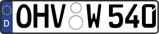 OHV-W540