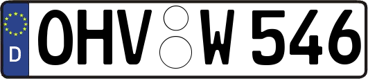 OHV-W546