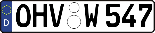 OHV-W547
