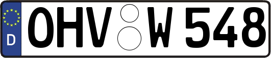 OHV-W548