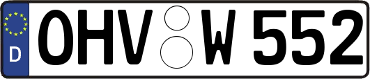 OHV-W552