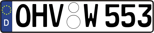 OHV-W553