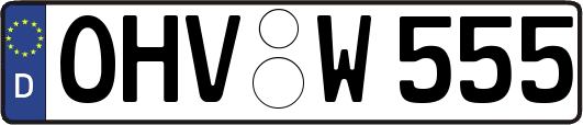 OHV-W555