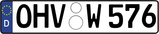 OHV-W576