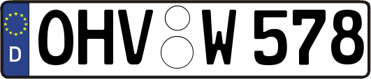 OHV-W578