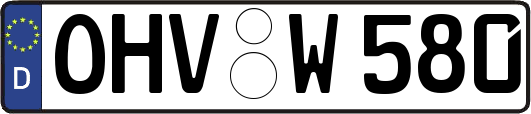 OHV-W580