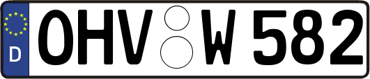 OHV-W582
