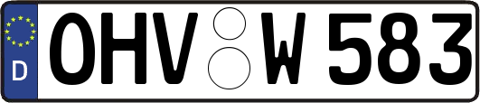 OHV-W583