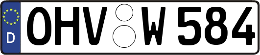 OHV-W584
