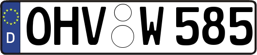 OHV-W585