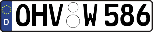 OHV-W586