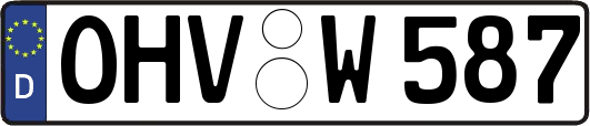 OHV-W587