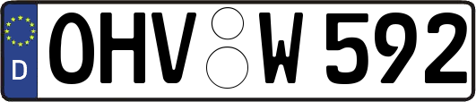 OHV-W592