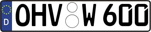 OHV-W600
