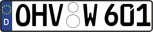 OHV-W601