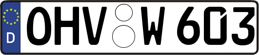 OHV-W603